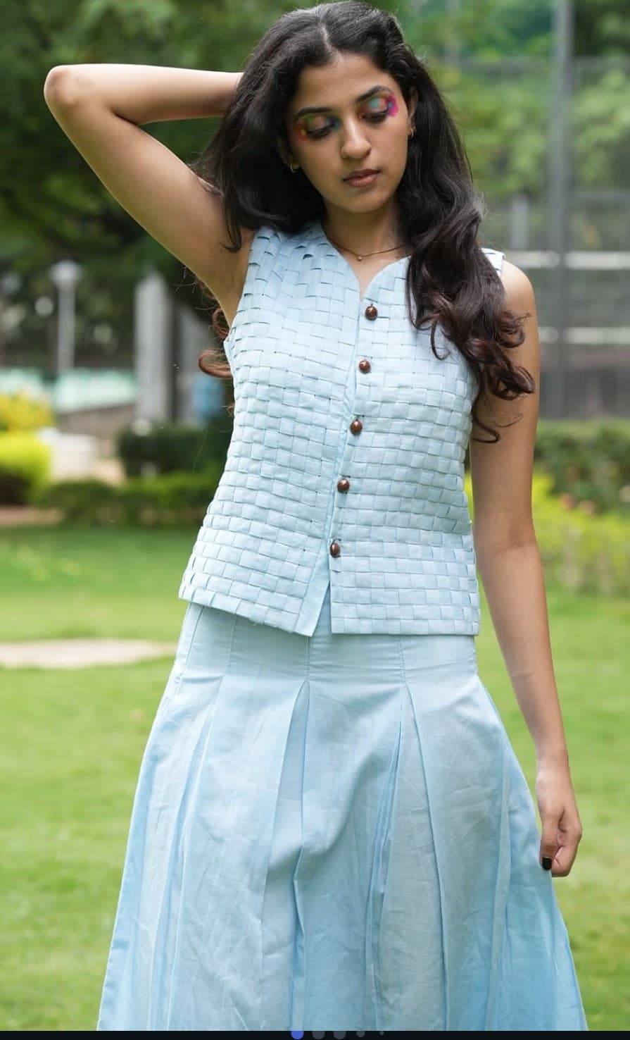 Celadon Wrap Dress